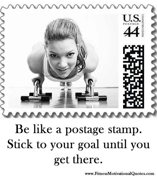 fitness post stamp