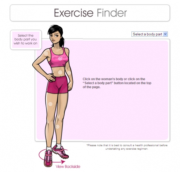 exercise finder