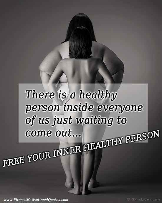 healthy person inside