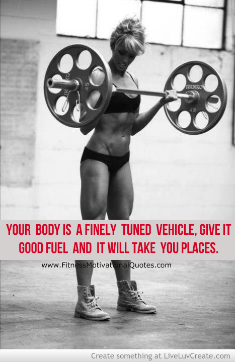 Your body Is Like a Vehicle