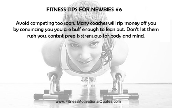 Fitness Tips For Newbies #6