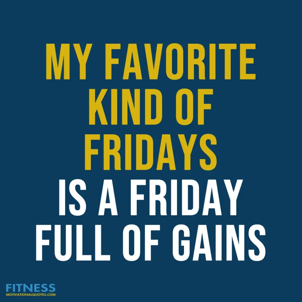 My favorite kind of fridays is a friday full of gains