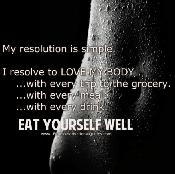 My Resolution Is To Love My Body