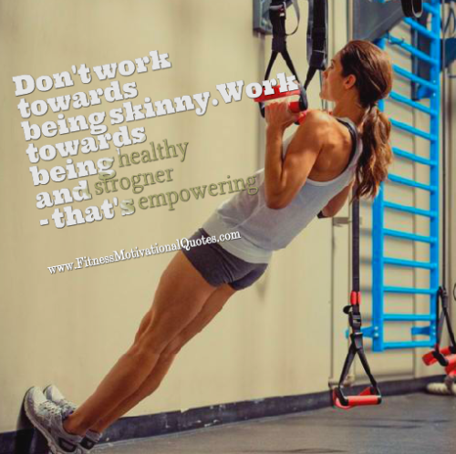 Work Towards Being Healthy
