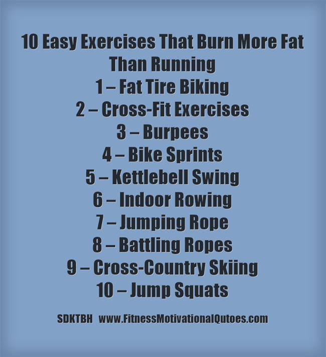 10 Exercises That Burn More Fat Than Running .