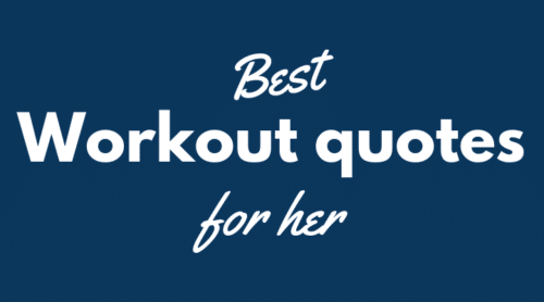 Workout quotes for her motivation