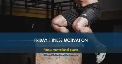 Friday fitness motivation