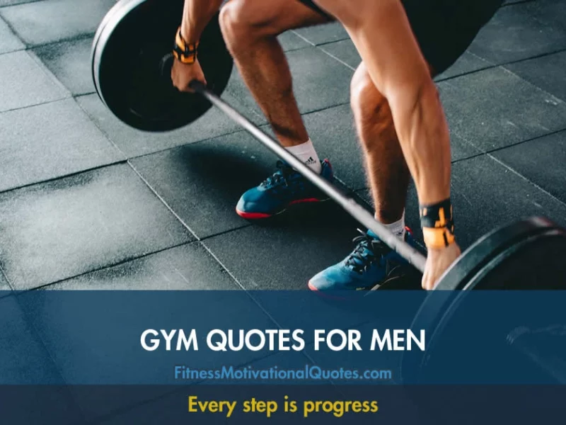 Gym quotes for men