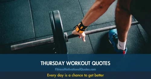 Thursday workout quotes