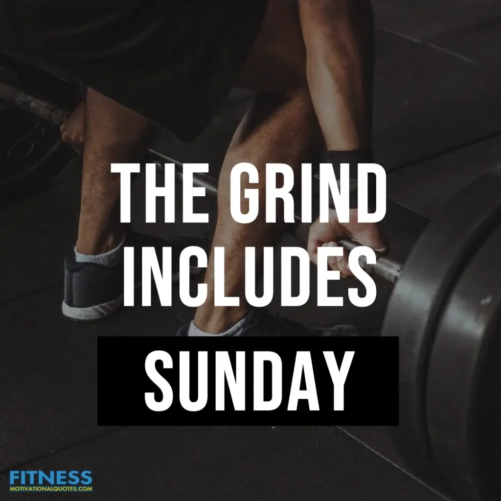 Sunday Workout Quotes