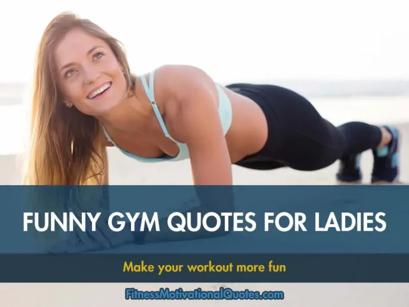 Funny gym quotes for ladies